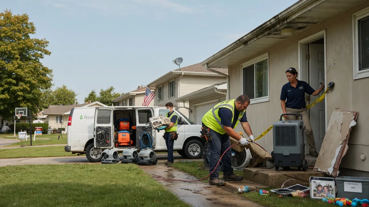Water Damage Restoration in Romance, AR near me